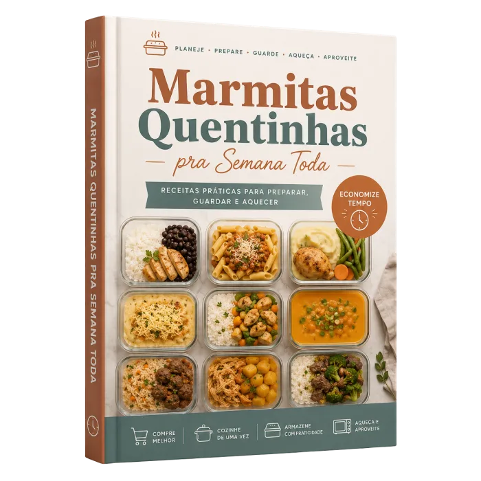 Marmitas Quentinhas pra Semana Toda
